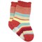 Wrapables Peek A Boo Animal Non-Skid Toddler Socks (Set of 6), Cat and Owl Large